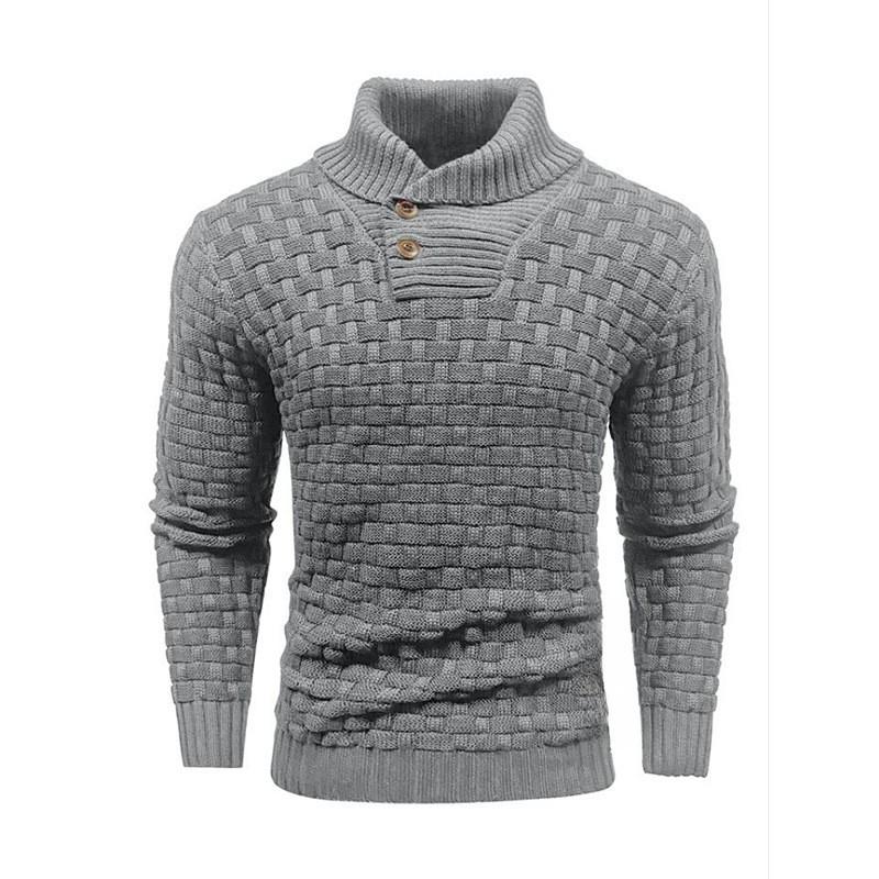 Donny | Casual jacquard trui