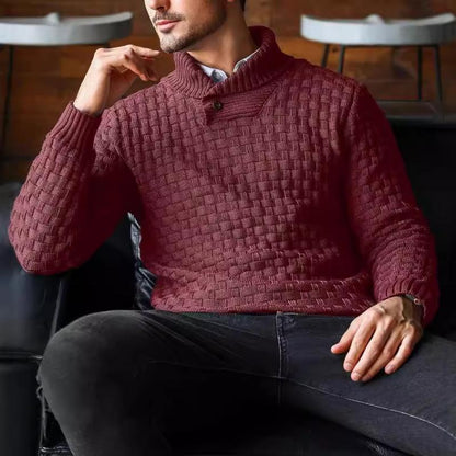 Donny | Casual jacquard trui