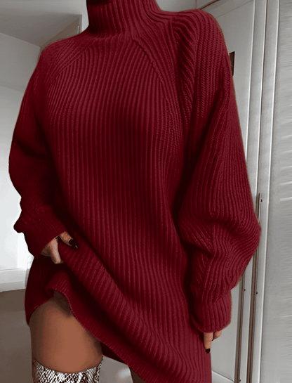 Anna | Oversized Trui met Col