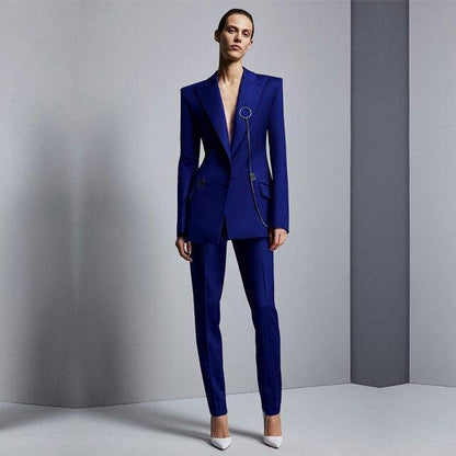 Samira | Elegant gekleed formeel blazer en broekpak